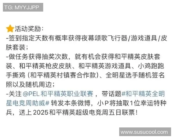 和平精英全明星电竞周Suk盛典即将开启精彩赛事与明星选手齐聚一堂